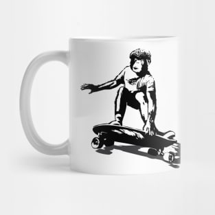 Skateboard Monkey Mug